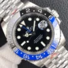 Super Clone Rolex GMT-Master II 40mm Dial Black 126710