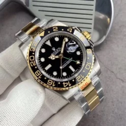 Fake Rolex GMT-Master II 40mm Dial Black 126710BLRO-0001
