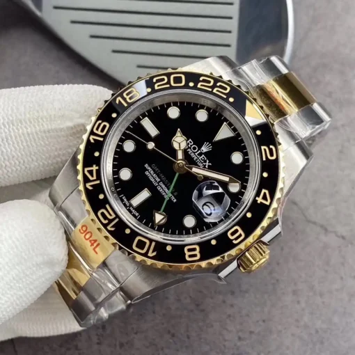 Rolex Replica GMT-Master II 40mm Dial Black 126710BLRO-0001