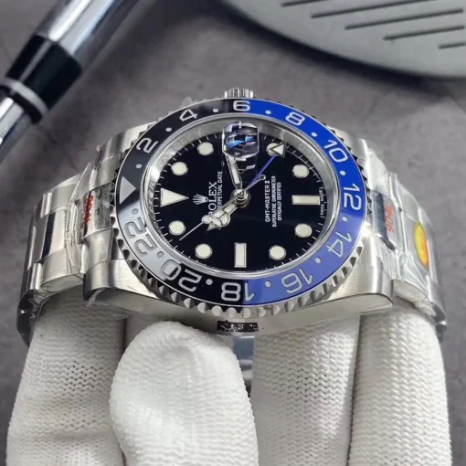 Best Fake Rolex GMT-Master II 40mm Dial Black 126710BLRO