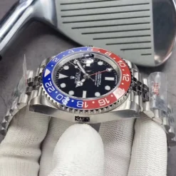 Best Fake Rolex GMT-Master II 40mm Dial Black 126710BLRO Jubilee “Pepsi”