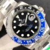 Super Clone Rolex GMT-Master II 40mm Dial Black Oyster 126710