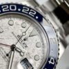 Replica Rolex GMT-Master II Meteorite Dial 126719BLRO “Superman” Oyster Texture Close-Up