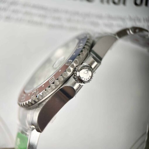 Replica Rolex GMT-Master II Meteorite Dial 126719BLRO “Superman” Oyster Bezel Focus