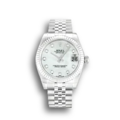 Replica Rolex Lady-Datejust 178274 31mm White Mother of Pearl Dial