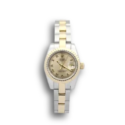 Replica Rolex Lady-Datejust 179163 26mm Yellow Gold Dial