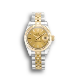Replica Rolex Lady-Datejust 179173 Champagne Dial 26mm