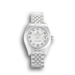 Replica Rolex Lady-Datejust 179174 26mm Silver Dial