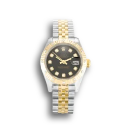 Replica Rolex Lady-Datejust 179313 26mm Black Dial