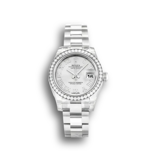 Replica Rolex Lady-Datejust 179384 26mm Silver Dial
