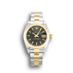 Replica Rolex Lady-Datejust 69173 26mm Black Dial