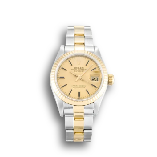 Replica Rolex Lady-Datejust 69173 26mm Champagne Dial
