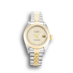 Replica Rolex Lady-Datejust 69173 26mm Ivory Pyramid Dial