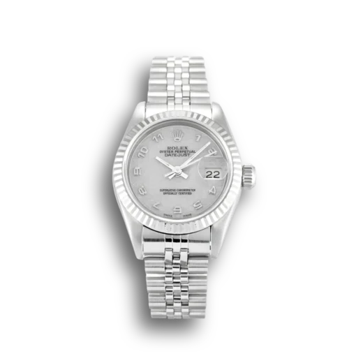 Replica Rolex Lady-Datejust 69174 26mm Silver Dial