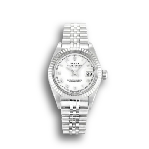 Replica Rolex Lady-Datejust 69174 26mm White Dial