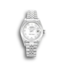 Replica Rolex Lady-Datejust 79174 26mm White Mother of Pearl Dial