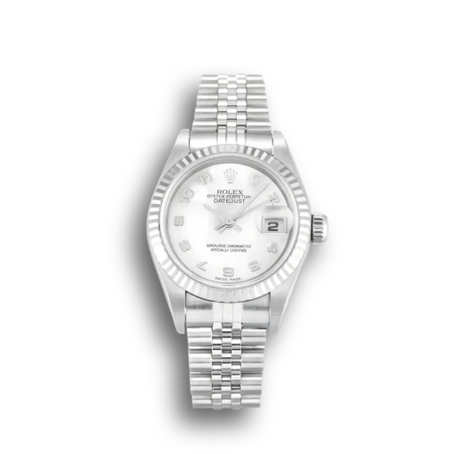 Replica Rolex Lady-Datejust 79174 26mm White Mother of Pearl Dial