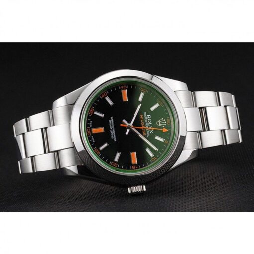 Rolex Replica Milgauss 41mm Black Dial REP016836