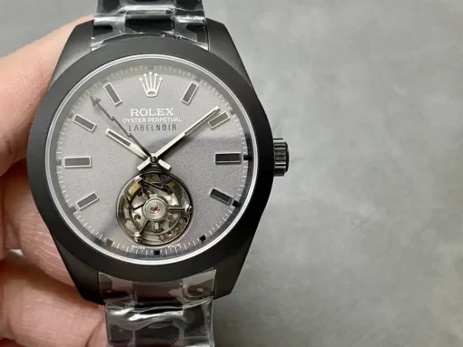 Rolex Super Clone Milgauss Label Noir Oyster Tourbillon 116400