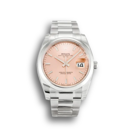Replica Rolex Oyster Perpetual 34mm Dial Salmon 115200