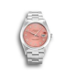 Replica Rolex Oyster Perpetual 34mm Dial Salmon 15200