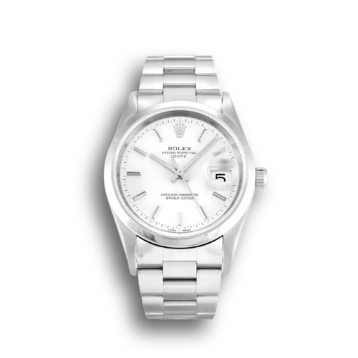 Replica Rolex Oyster Perpetual 34mm Dial Silver 15200