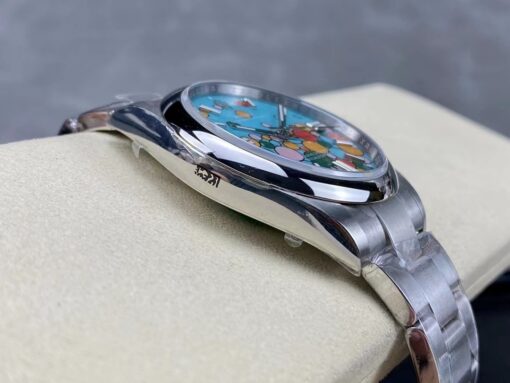Best Fake Rolex Oyster Perpetual 41 mm Turquoise Dial 124300