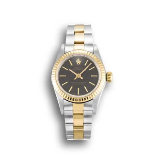 Replica Rolex Oyster Perpetual Lady 24mm Dial Black 67193