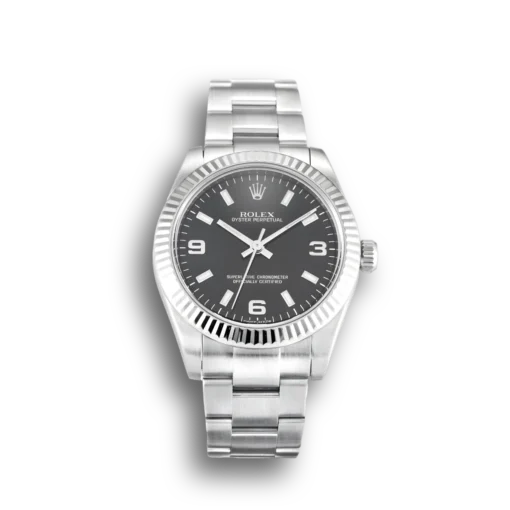 Replica Rolex Oyster Perpetual Lady 31mm Dial Black 177234