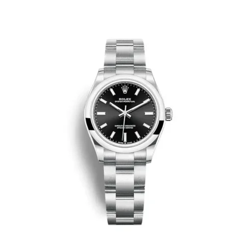 Replica Rolex Oyster Perpetual Lady 31mm Dial Black 277200