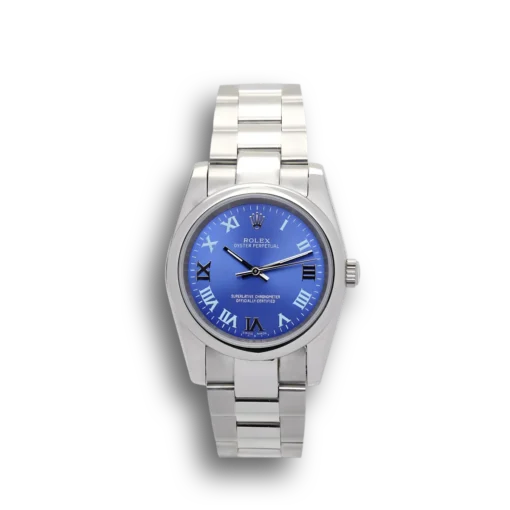 Replica Rolex Oyster Perpetual Lady 31mm Dial Blue 177200