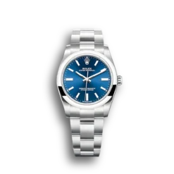 Replica Rolex Oyster Perpetual Lady 34mm Dial Blue 124200