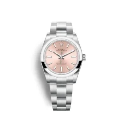 Replica Rolex Oyster Perpetual Lady 34mm Dial Pink 124200