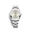 Replica Rolex Oyster Perpetual Lady 34mm Dial Silver 124200