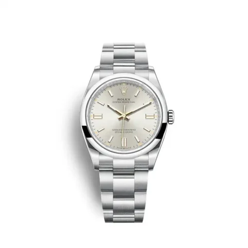 Replica Rolex Oyster Perpetual Lady 36mm Dial Silver 126000