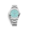 Replica Rolex Oyster Perpetual Lady 36mm Dial Turquoise Blue 126000