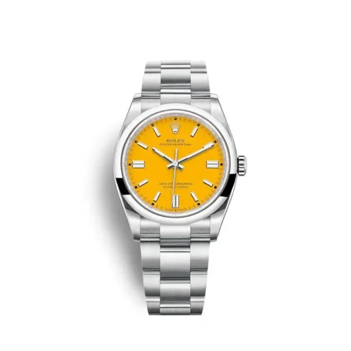 Replica Rolex Oyster Perpetual Lady 36mm Dial Yellow 126000