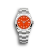 Replica Rolex Oyster Perpetual Lady 41mm Dial Coral Red 124300