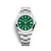 Replica Rolex Oyster Perpetual Lady 41mm Dial Green 124300