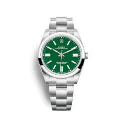 Replica Rolex Oyster Perpetual Lady 41mm Dial Green 124300