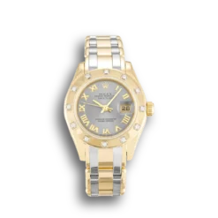 Replica Rolex Pearlmaster 28mm Dial Rhodium 80318