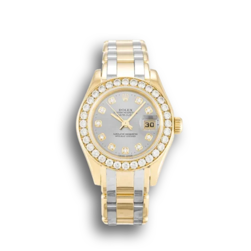 Replica Rolex Pearlmaster 29mm Dial Champagne 80298