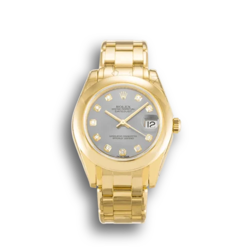 Replica Rolex Pearlmaster 31mm Dial Silver 81208