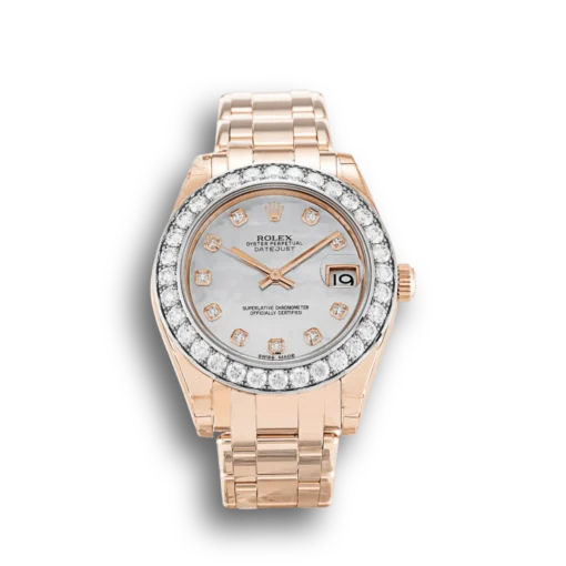 Replica Rolex Pearlmaster 34mm Dial Mother of Pearl 81285