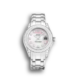 Replica Rolex Pearlmaster 36mm Dial Pink Mother of Pearl 80359