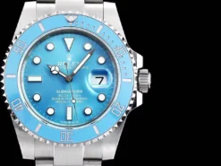 Fake Rolex SUB Submariner 116619LB Tiffany Blue Dial