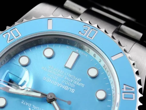 Best Fake Rolex SUB Submariner 116619LB Tiffany Blue Dial
