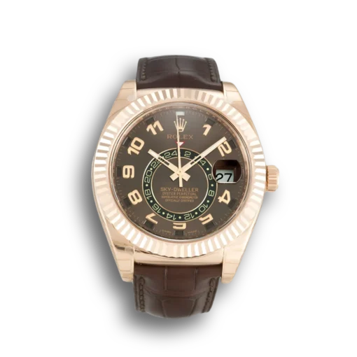 Replica Rolex Sky-Dweller 326135 42mm Brown Dial
