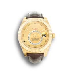 Replica Rolex Sky-Dweller 326138 42mm Gold Dial