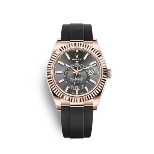 Replica Rolex Sky-Dweller 326235 42mm Black Dial